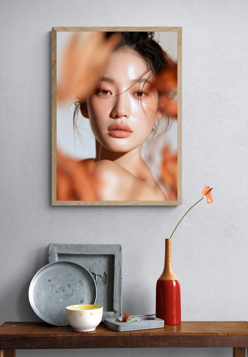 Soft Portrait Photography Poster. — room view 3