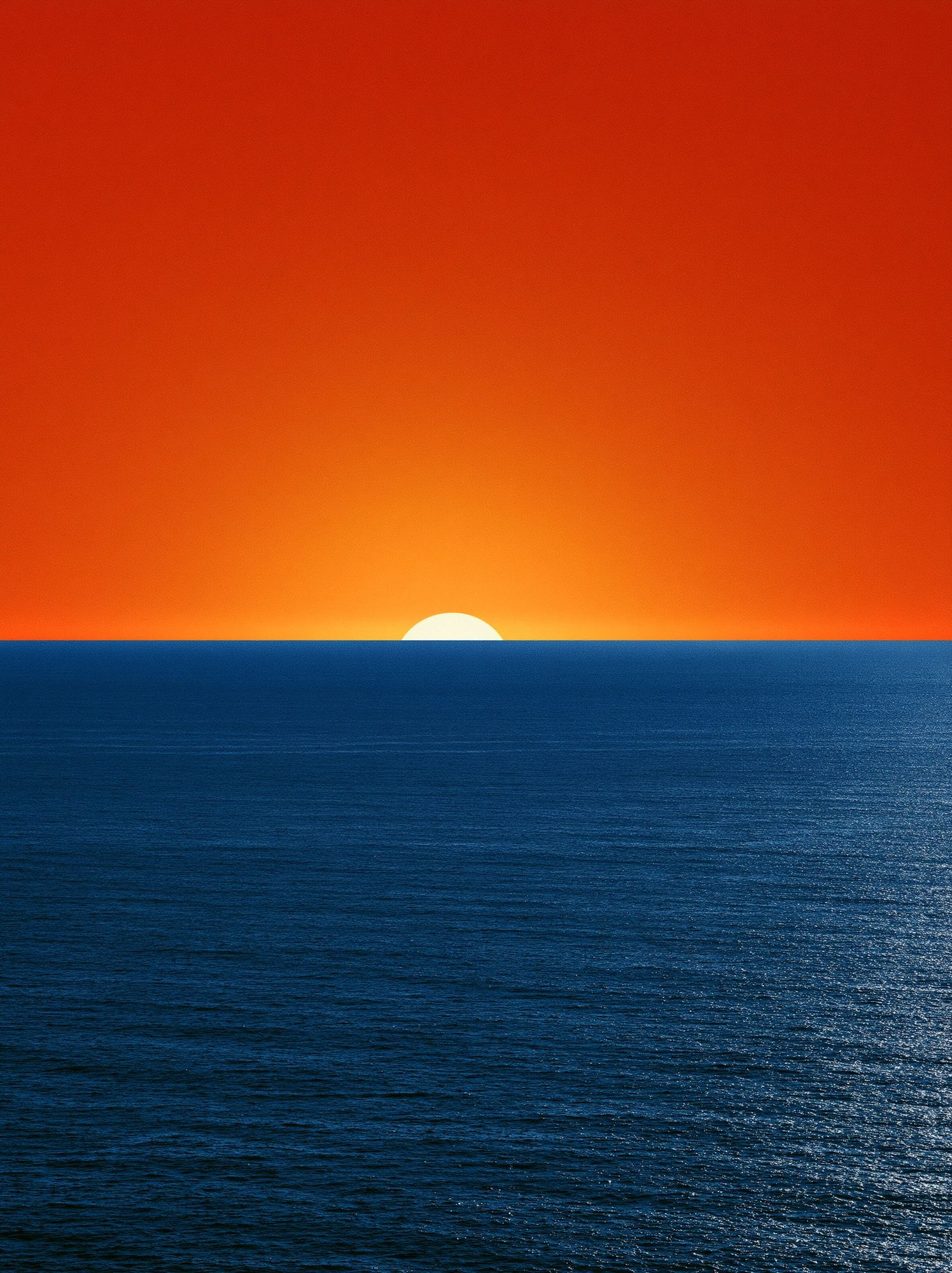 Ocean Sunset Photography Poster. poster — photography art