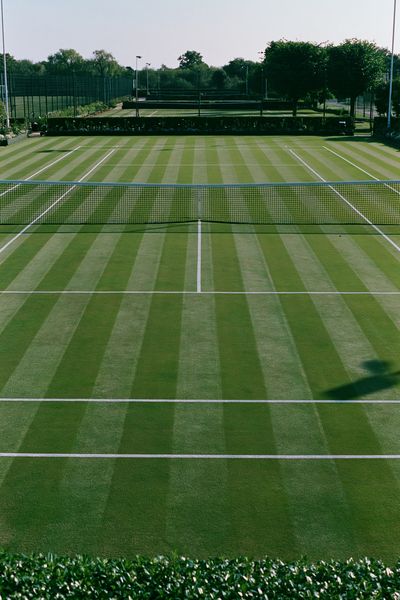 Tennis Court Photography Poster. poster