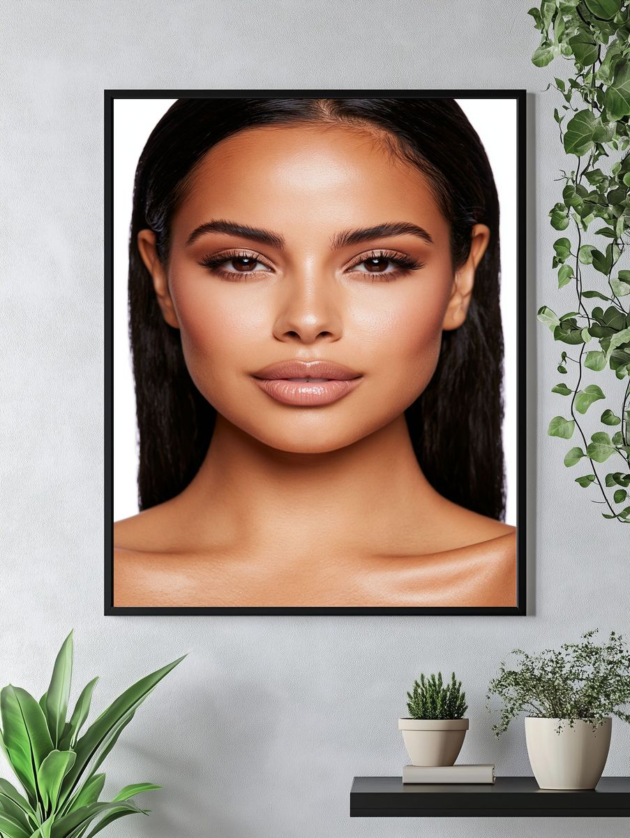Elegant Portrait Photography Poster. — room view 4
