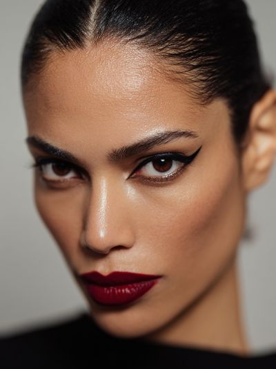 Editorial Beauty Portrait Poster.