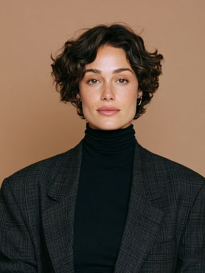Elegant Portrait Photography Poster. poster