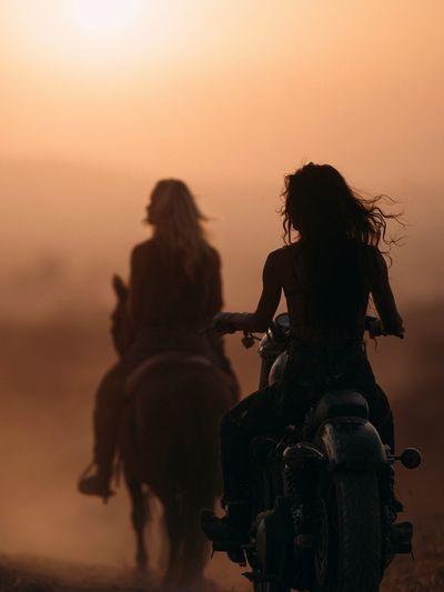Sunset Riders Photography Poster.
