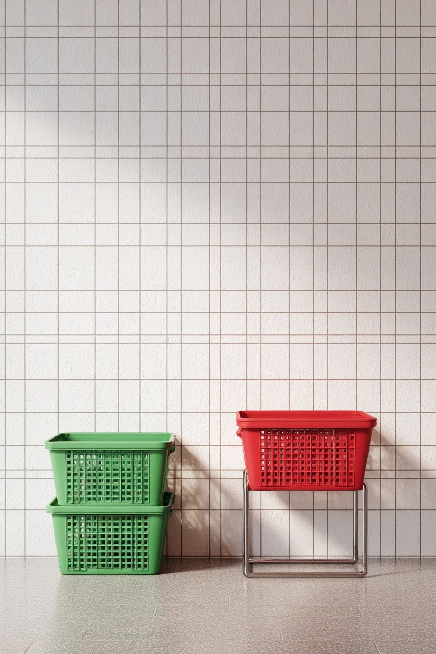 Colorful Basket Still Life Photography Poster. poster — photography art
