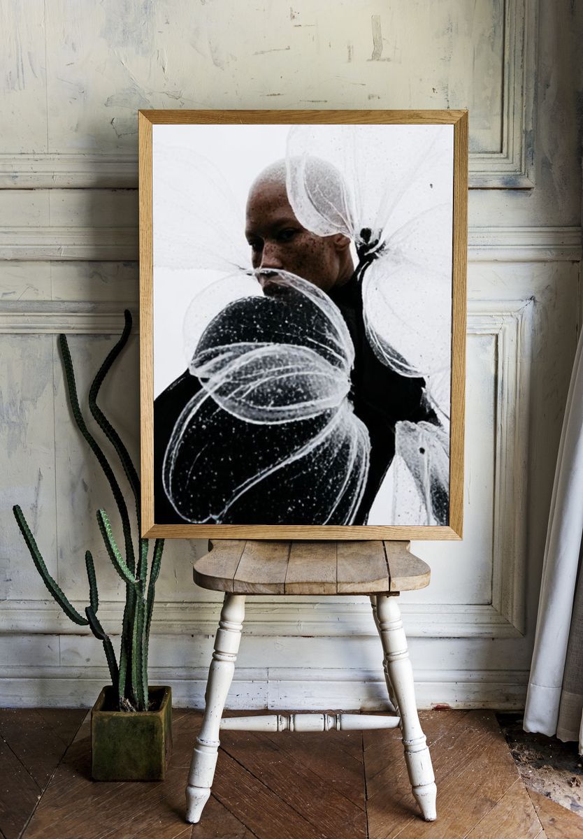 Abstract Portrait Photography Poster. room preview