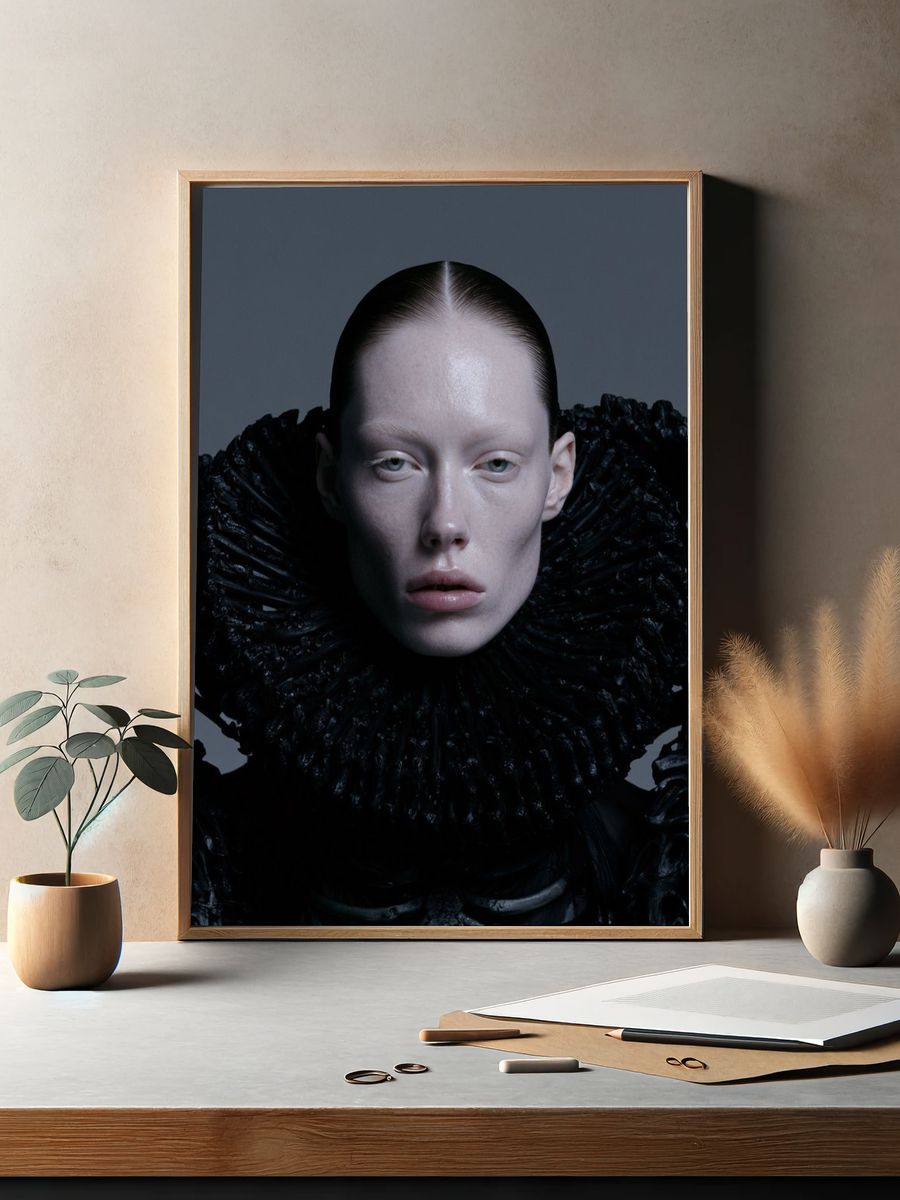 Avant-Garde Portrait Print. — room view 2