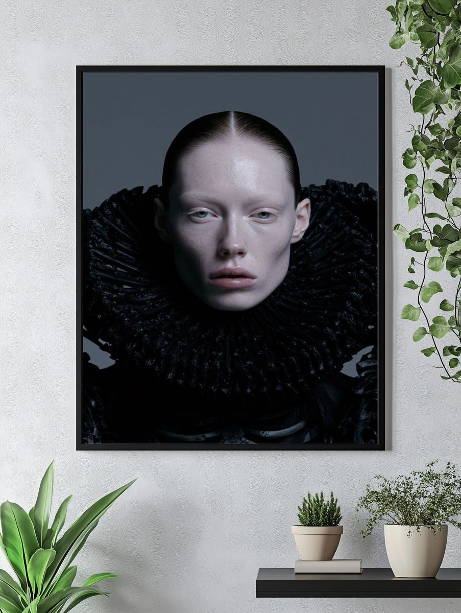 Avant-Garde Portrait Print. — room view 4