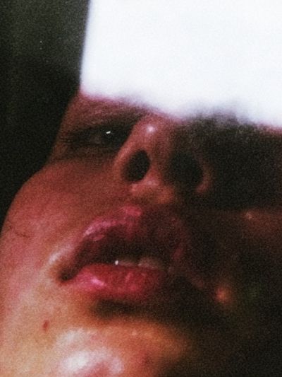Dreamy Face Close-Up Photography Poster.