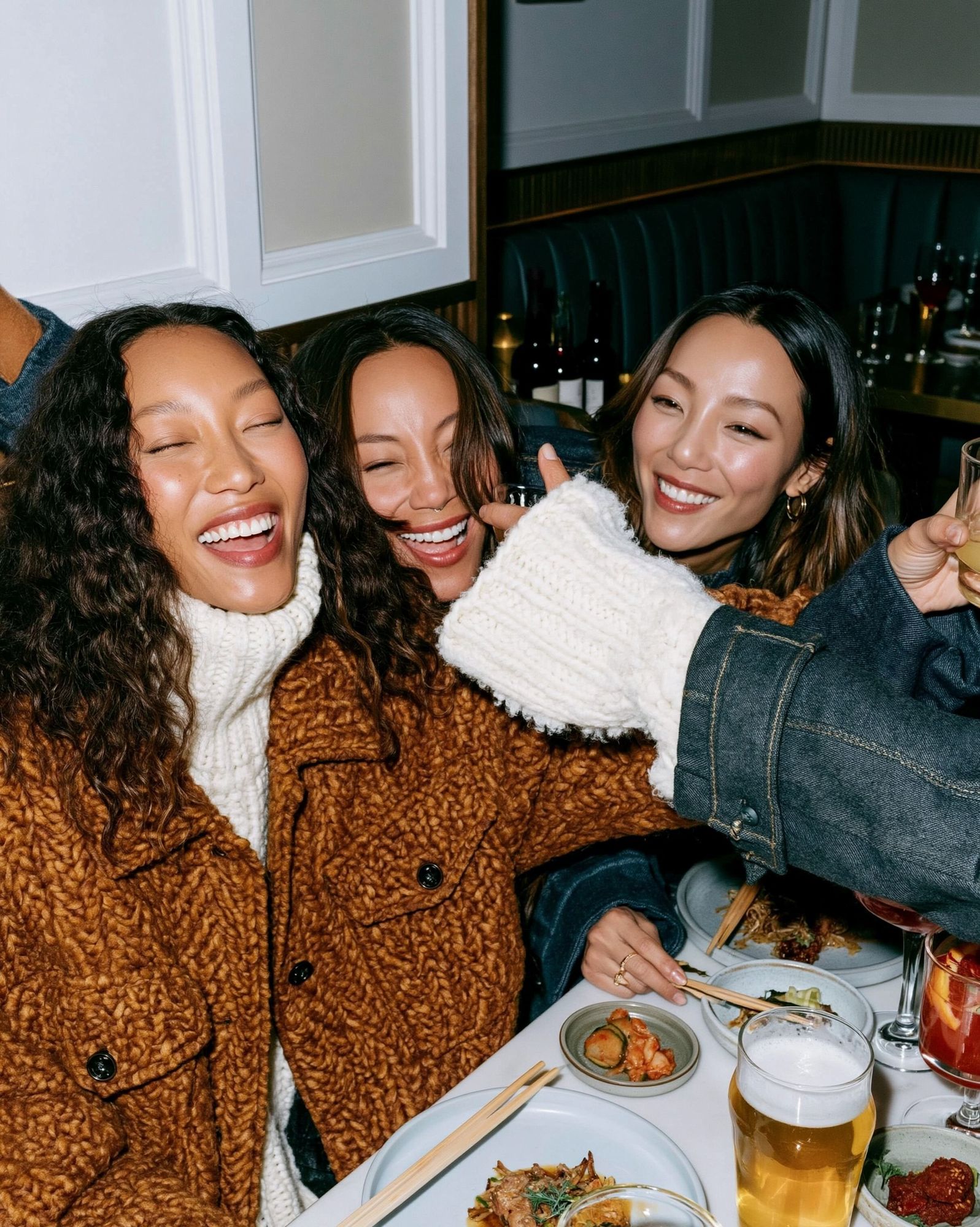 Friends Dinner Party Photography Poster. poster — photography art