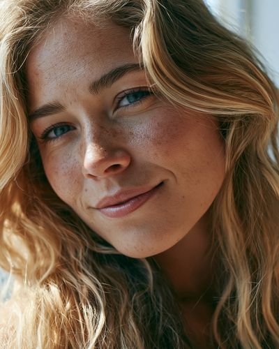 Blonde Portrait Photography Poster. poster