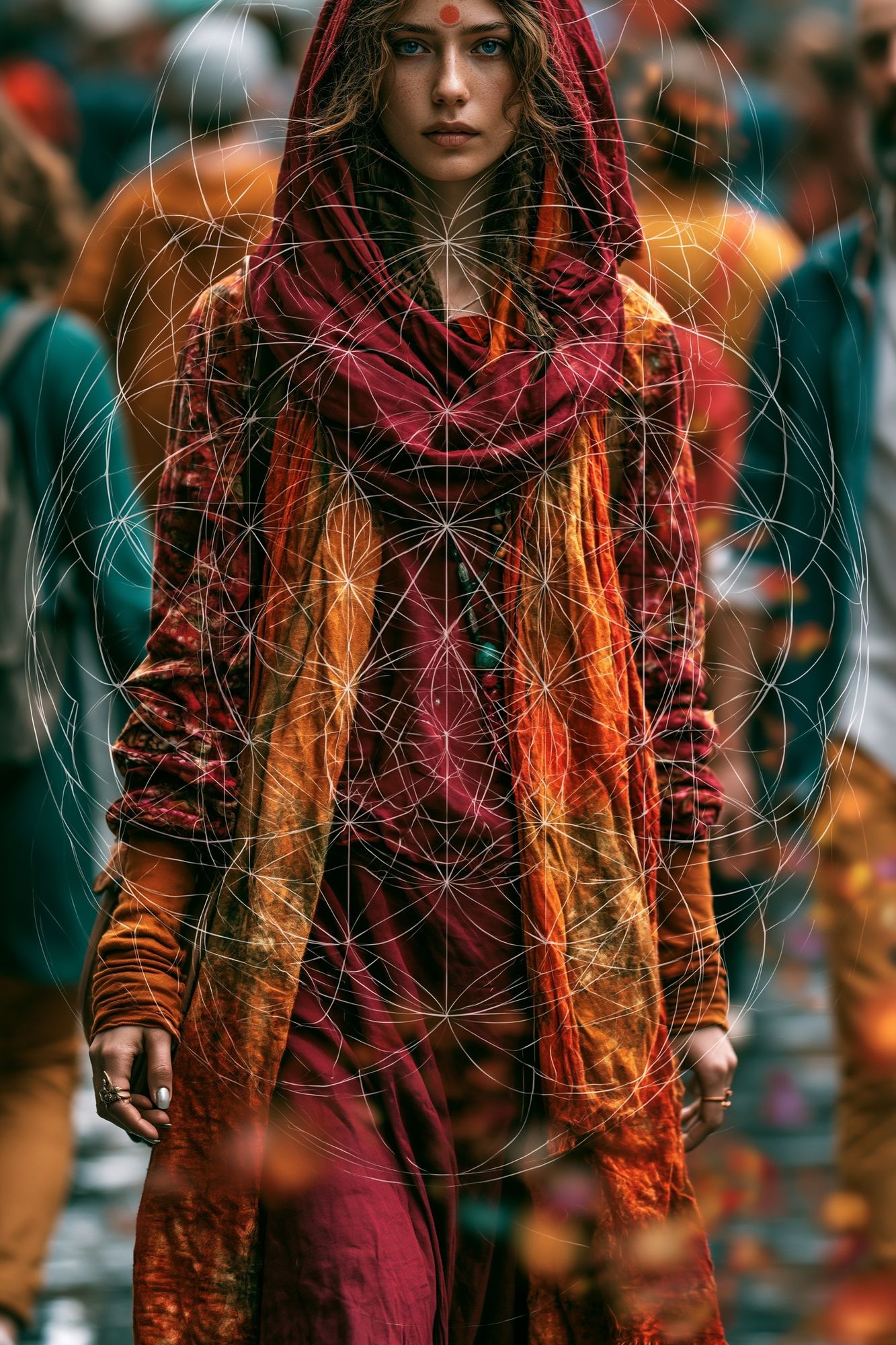 Mystic Woman Portrait Print. poster — photography art