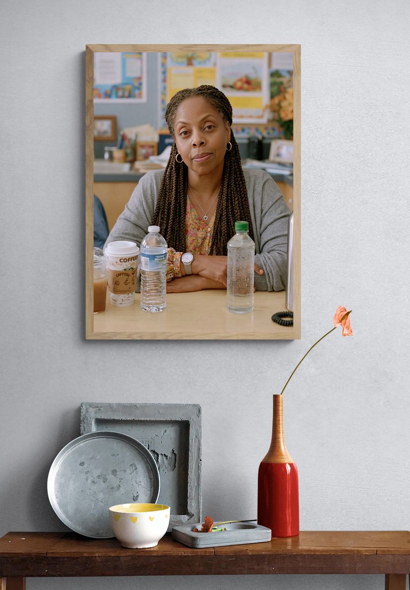 Portrait in Classroom Photography Poster. — room view 3
