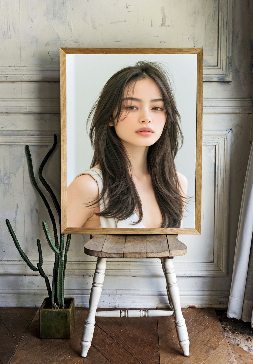 Soft Portrait Photography Poster. — room view 1