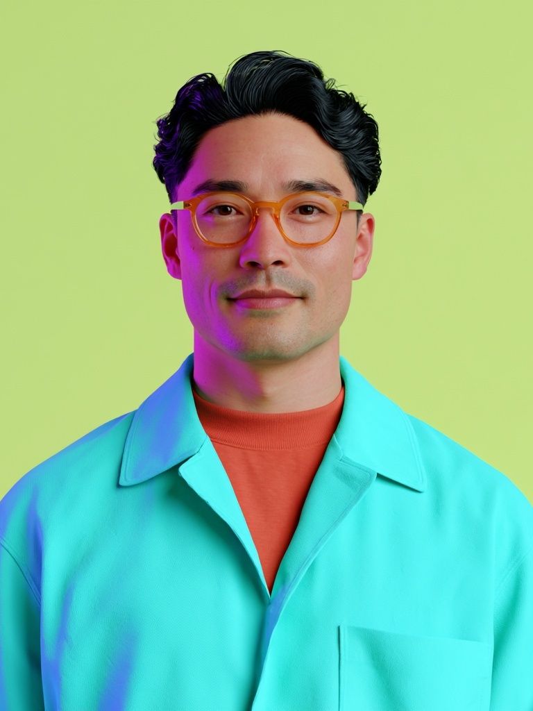 Color Pop Portrait Poster. poster detail