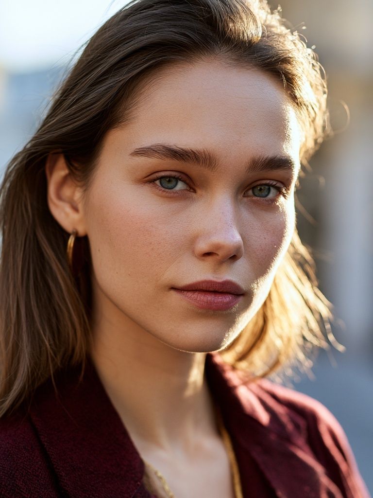 Natural Light Portrait Poster. poster — photography art