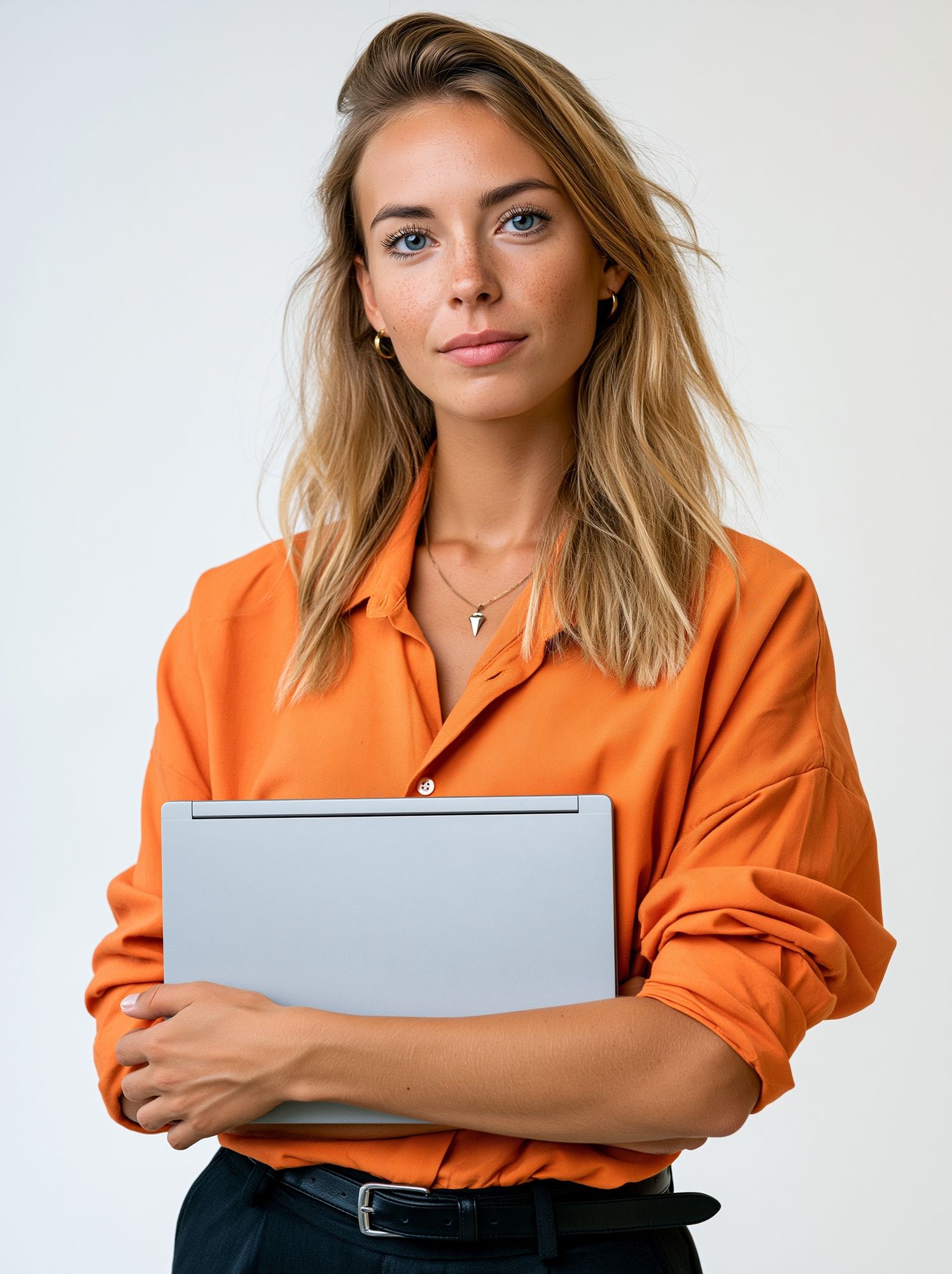 Confident Woman Portrait Print. poster detail