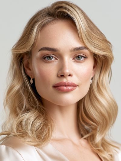 Blonde Portrait Photography Poster. poster