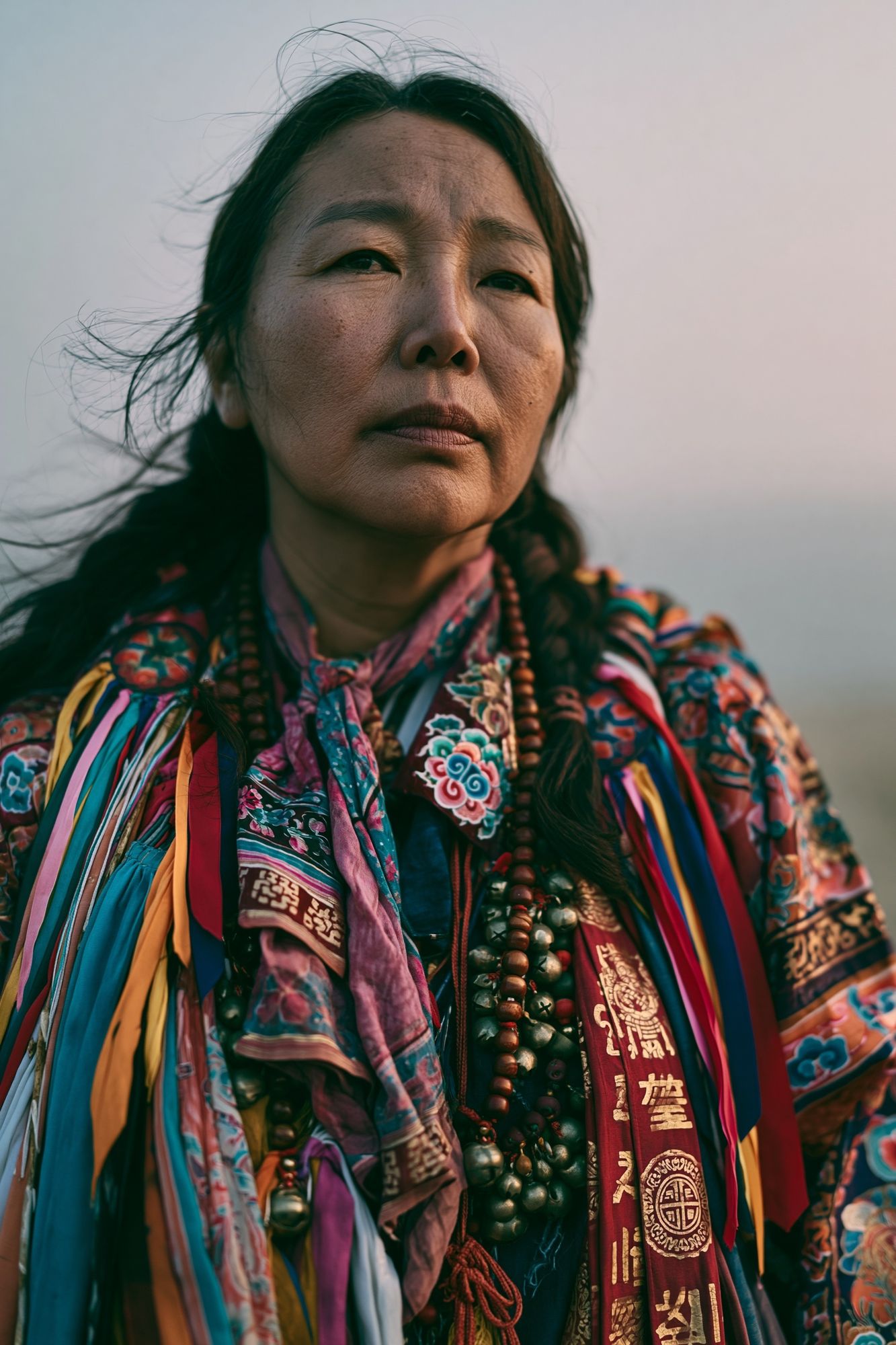 Tibetan Portrait Photography Poster. poster — photography art