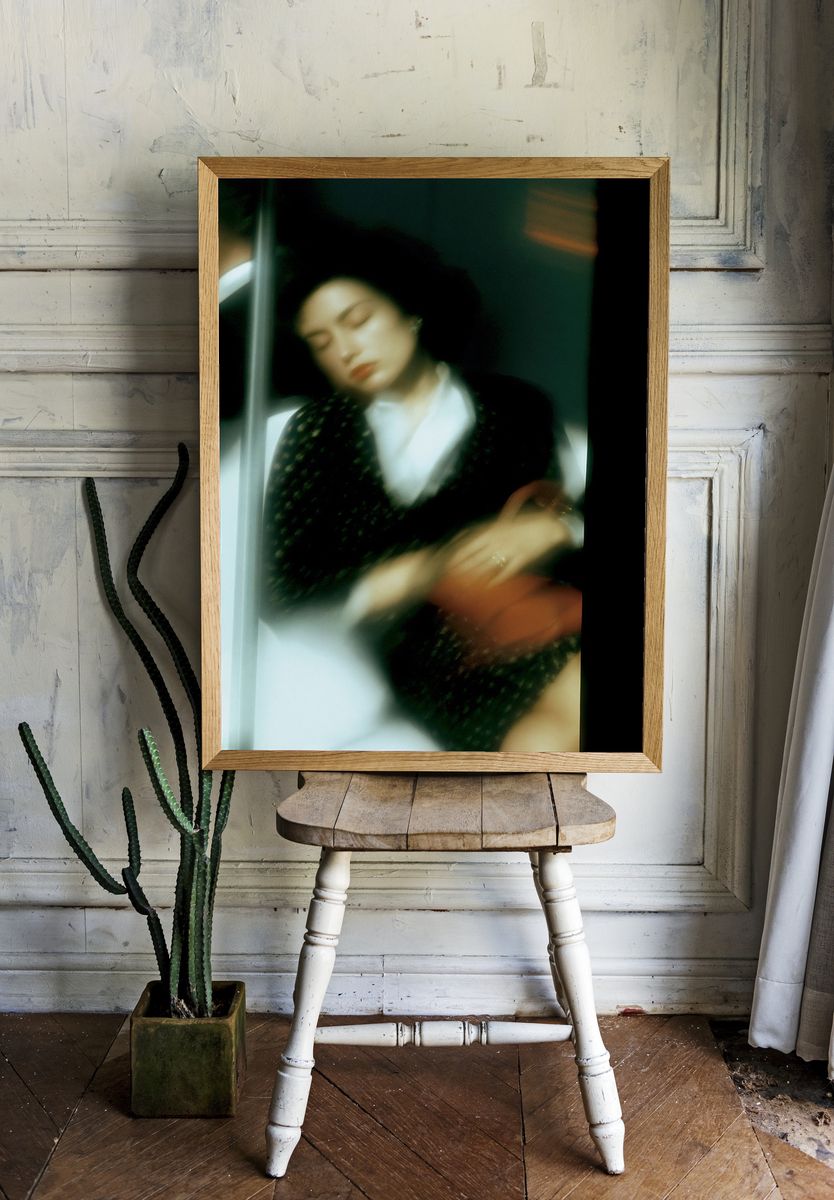 Dreamy Portrait Photography Poster. — room view 1