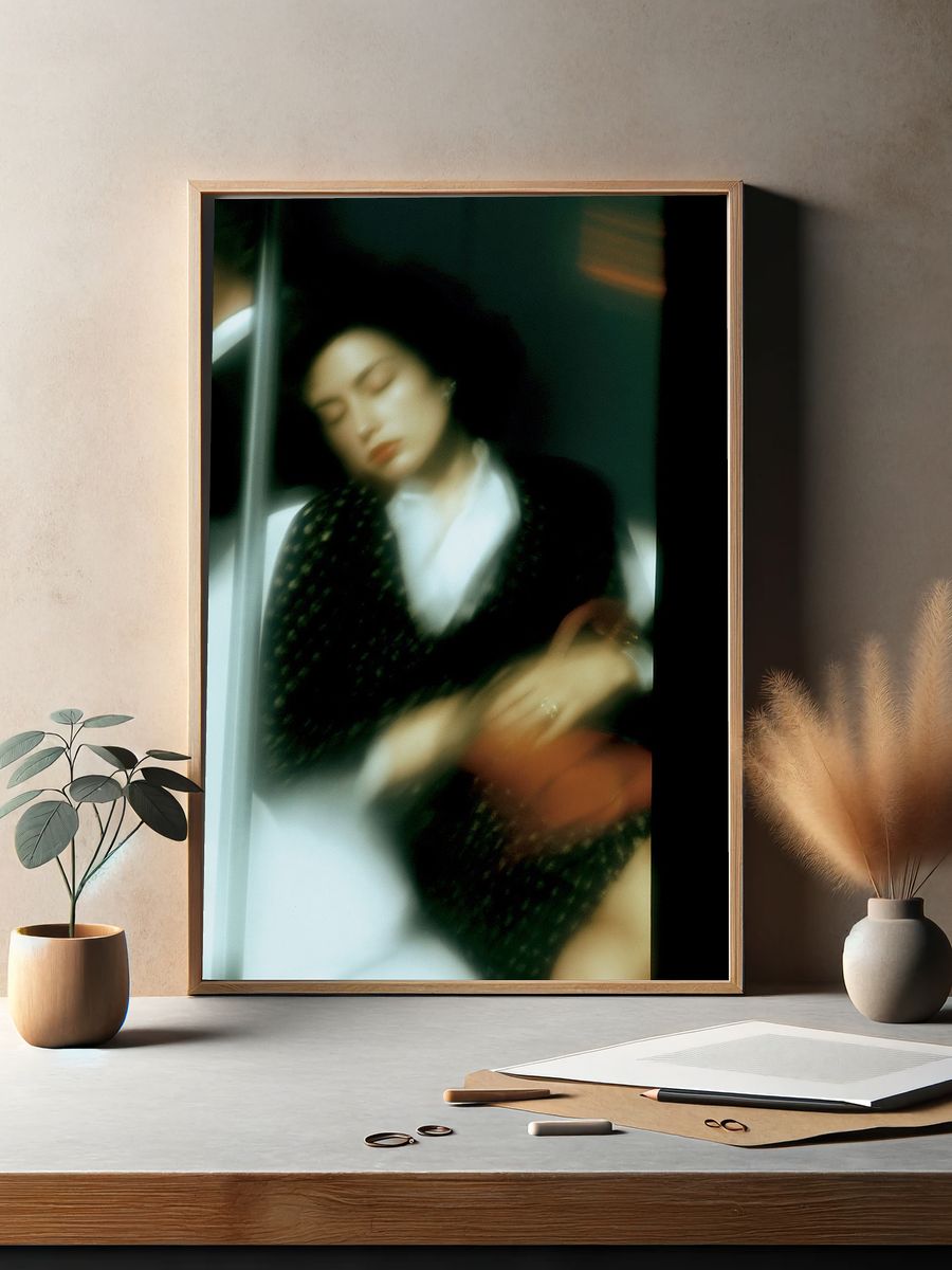 Dreamy Portrait Photography Poster. — room view 2