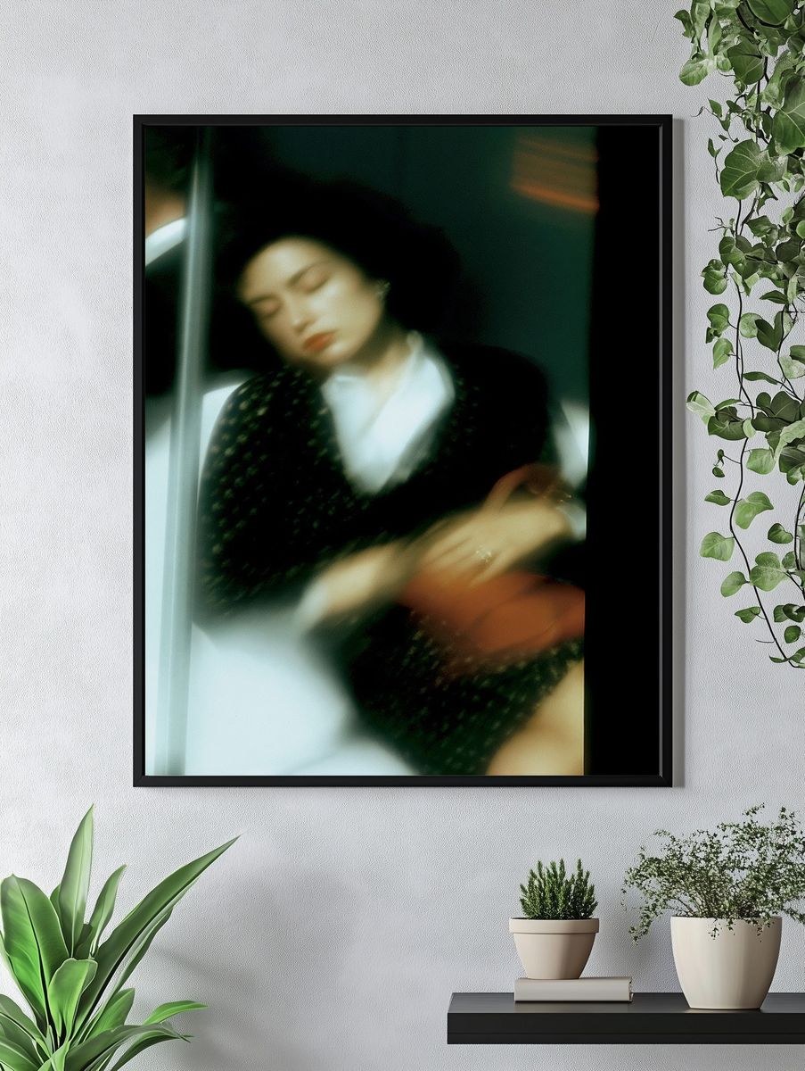 Dreamy Portrait Photography Poster. — room view 4