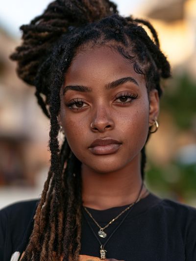 Portrait of a Woman Photography Poster.