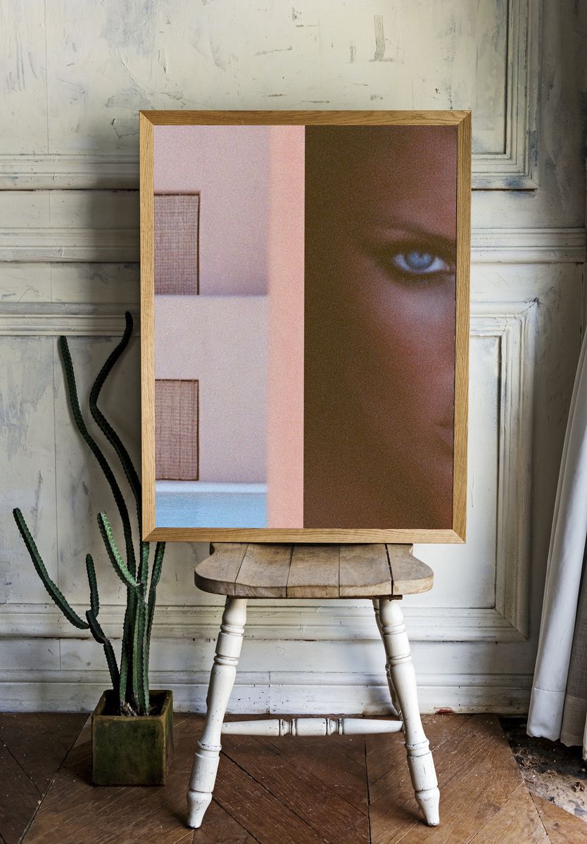 Dreamy Portrait Photography Poster. — room view 1