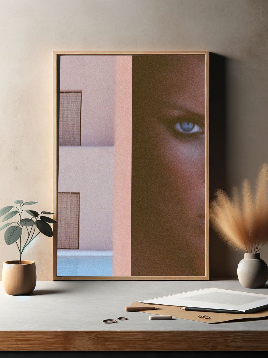 Dreamy Portrait Photography Poster. — room view 2
