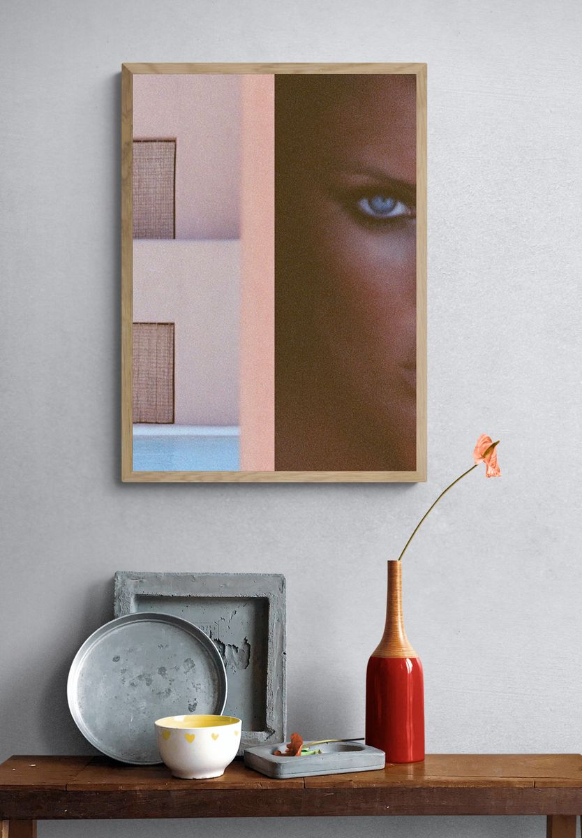 Dreamy Portrait Photography Poster. — room view 3