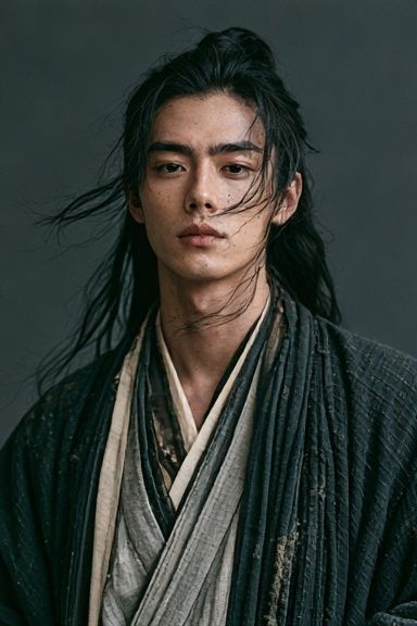 Samurai Portrait Photography Poster. poster — photography art