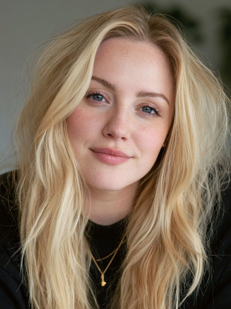 Blonde Portrait Photography Poster. poster — photography art