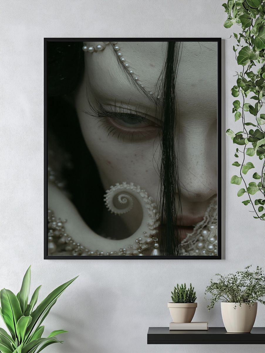 Pearl Portrait Photography Poster. — room view 4