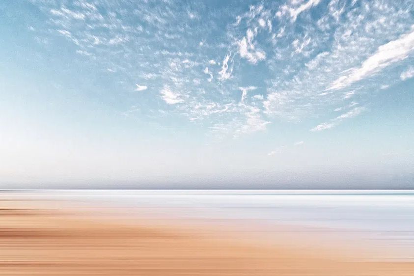 Desktop wallpaper, beach aesthetic HD. poster detail