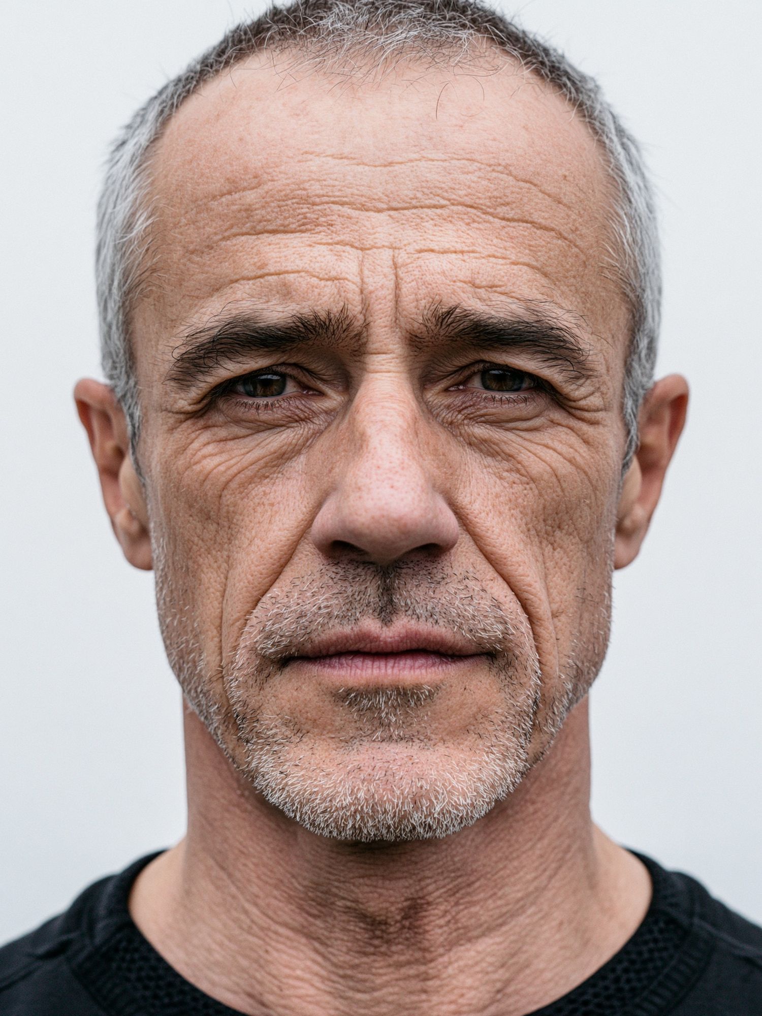 Intense Male Portrait Photography Poster. poster detail