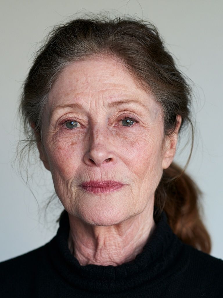 Elderly Woman Portrait Photography Poster. poster — photography art