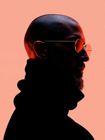Stylized Portrait Photography Poster.