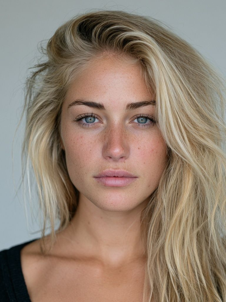 Blonde Portrait Photography Poster. poster — photography art