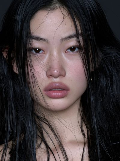 Moody Portrait Photography Poster. poster