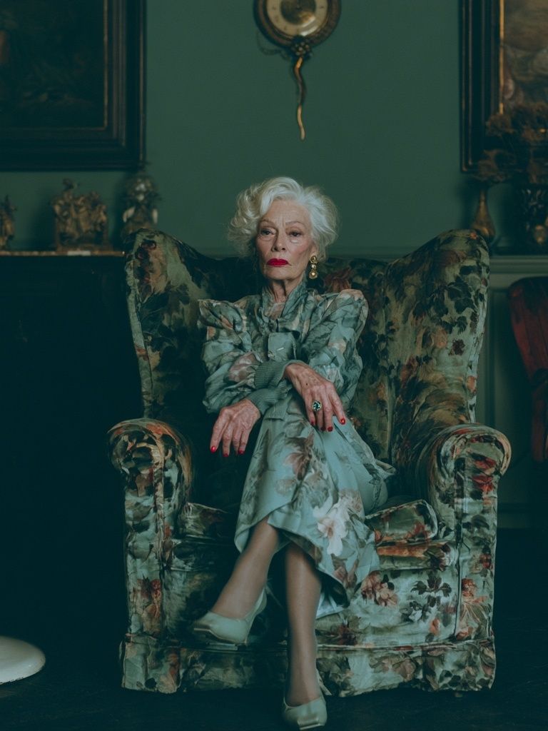 Elegant Portrait Photography Poster. poster detail