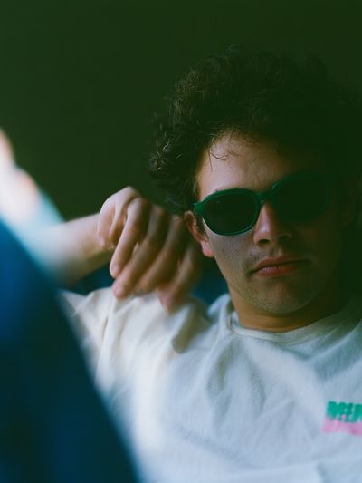 Sunglasses Portrait Photography Poster.