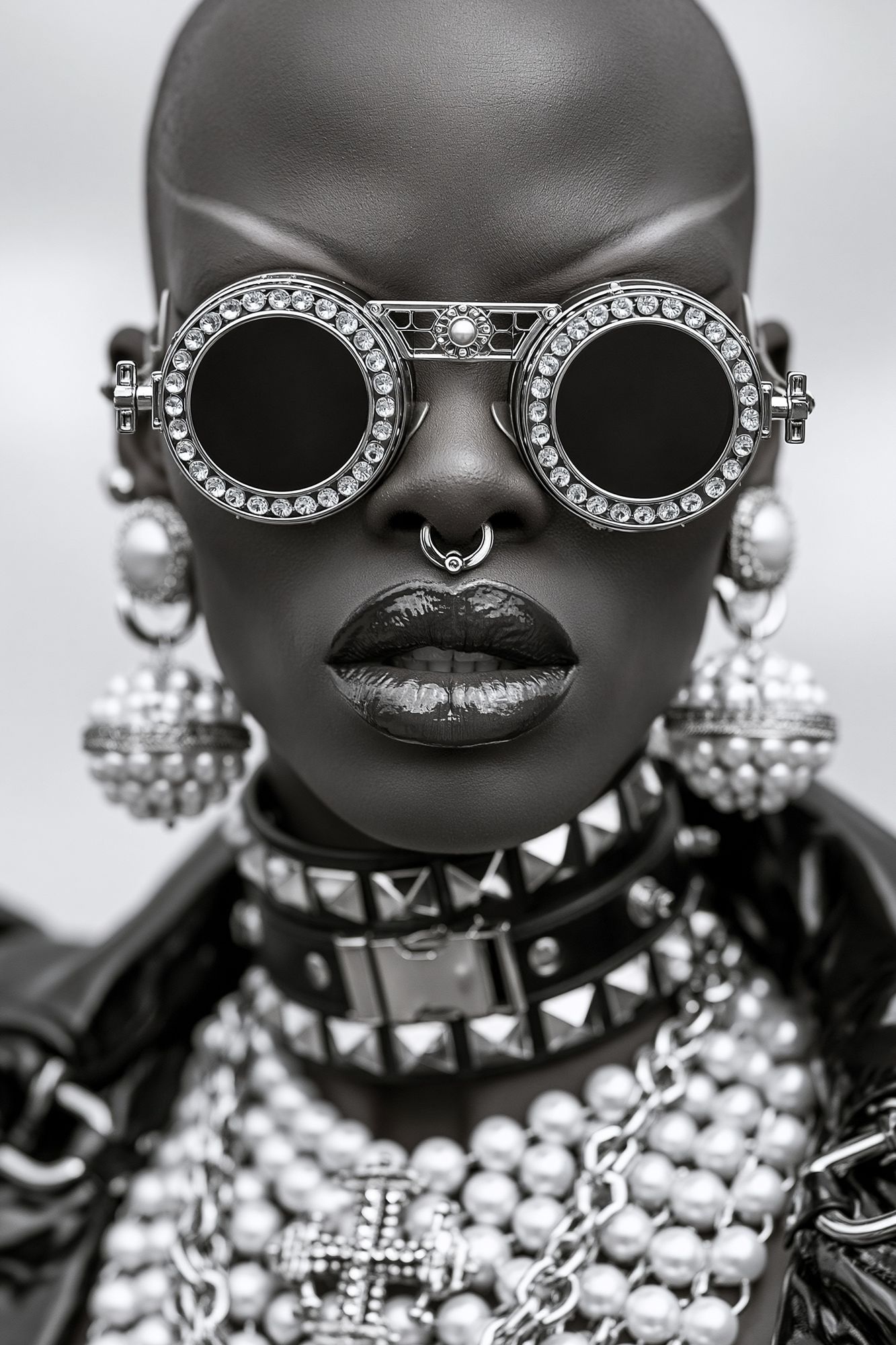 Avant-Garde Portrait Photography Poster. poster detail