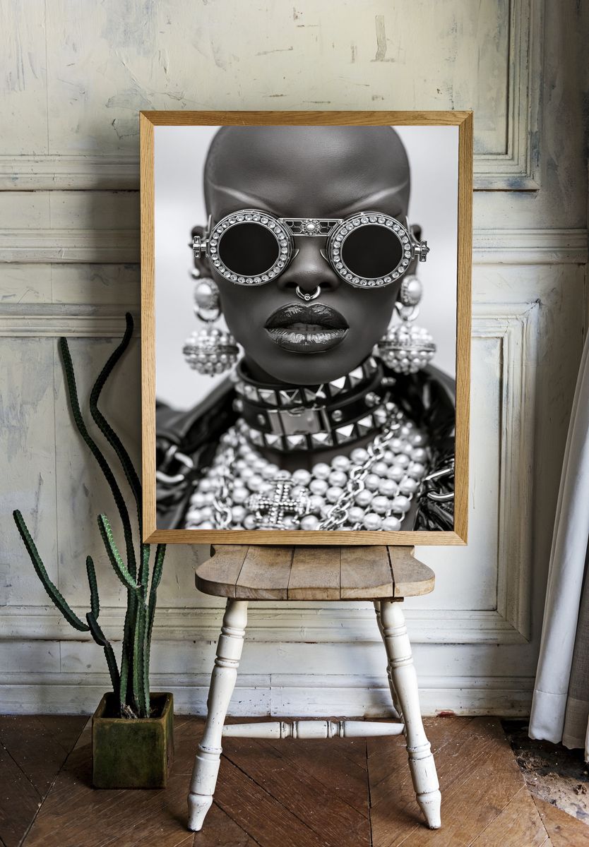 Avant-Garde Portrait Photography Poster. — room view 1