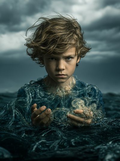 Storm Child — Surreal Photography Print. poster