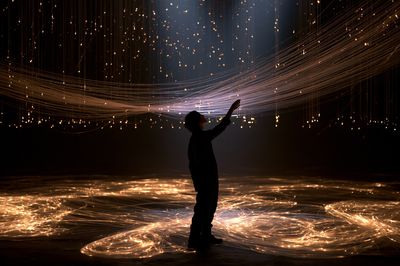 Light Figure Photography Poster.