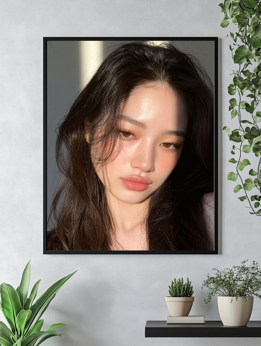 Soft Light Portrait Print. — room view 4
