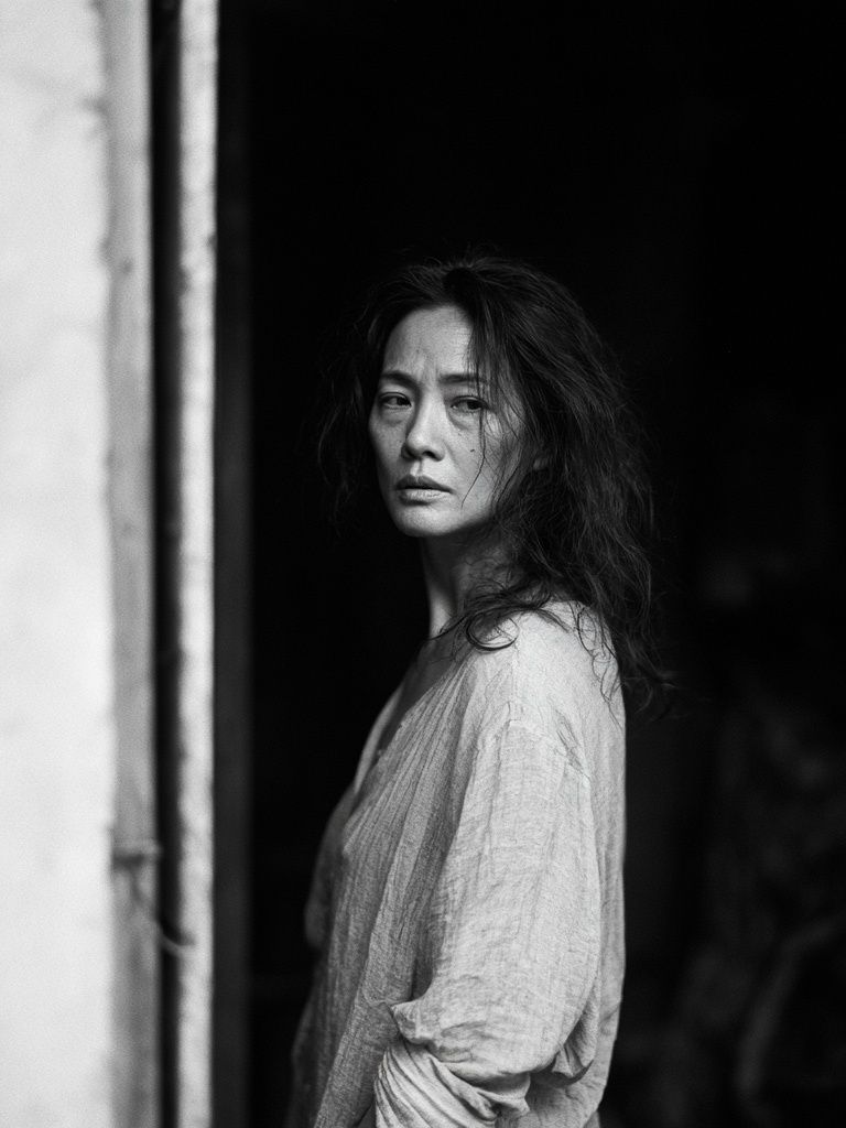 Moody Woman Portrait Photography Poster. poster — photography art