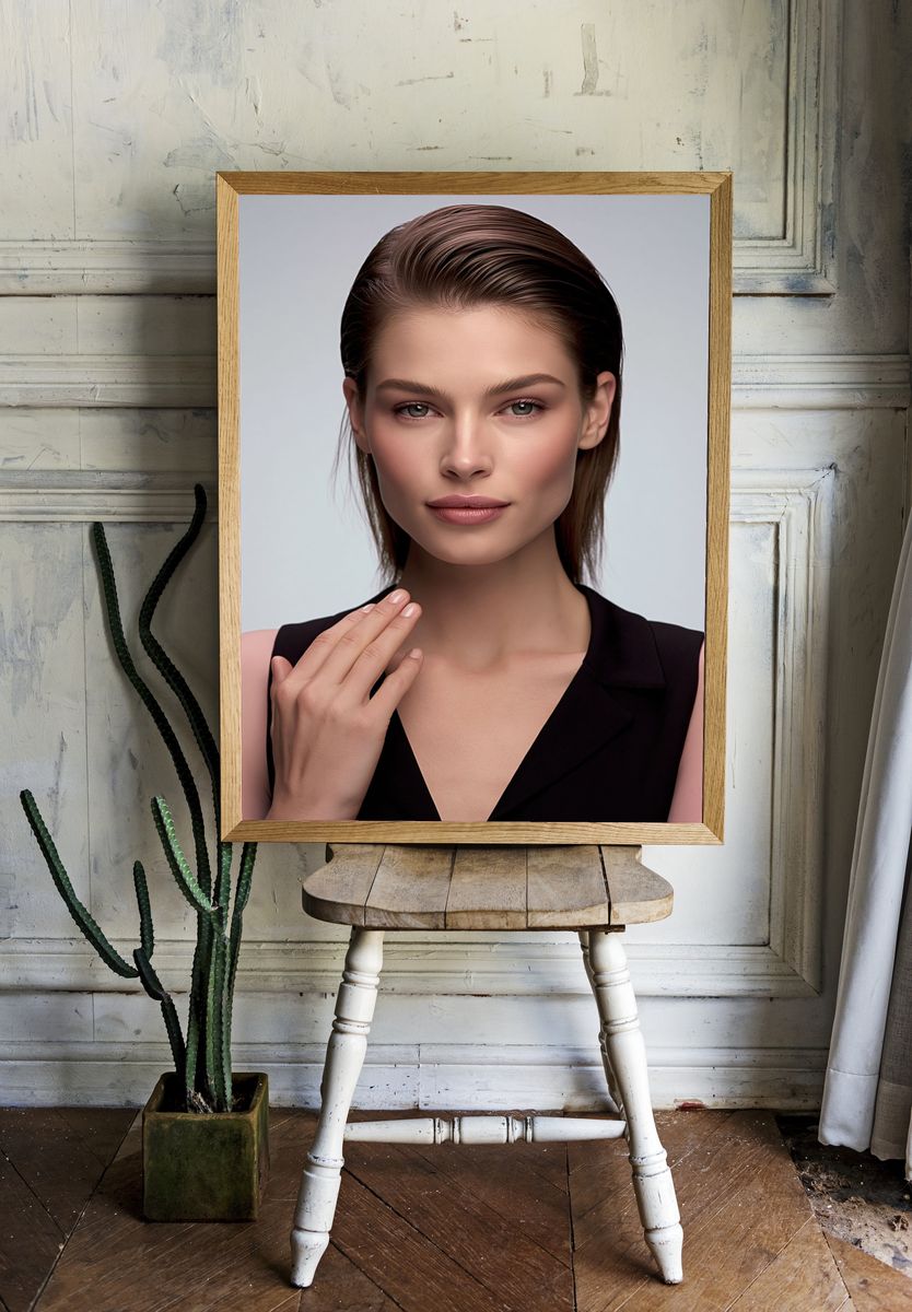 Elegant Portrait Poster. room preview