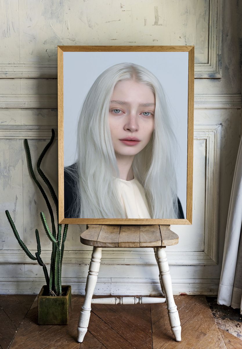 Platinum Portrait Photography Poster. — room view 1