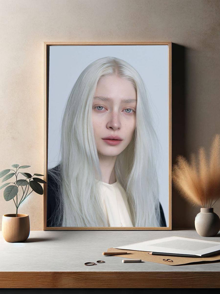 Platinum Portrait Photography Poster. — room view 2