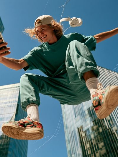 Urban Skater Selfie Photography Poster. poster